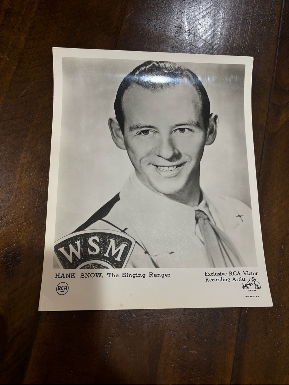 Vintage Hank Snow Promotional Photo - Black & White - Picture 3 of 6